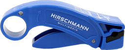 Hirschmann CST 5 - Kabelstripper - Voor coaxkabels 7 mm - Blauw