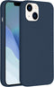Accezz iPhone 13/14 - Liquid Silicone Backcover - Schokabsorberend - Donkerblauw