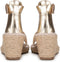 POSH by Poelman DADU - Dames Sandalen - Gespsluiting - Goud - Maat 41