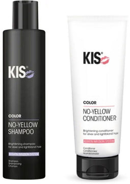 KIS No Yellow - Duo Set Shampoo 250 ml + Conditioner 250 ml - Neutraliseert geeltinten