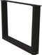 vidaXL - Eettafelpoten - 2 - st - V-vormig - 70x(42-43,3) - cm - staal - zwart