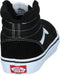 Vans YT Ward Hi - Hoge sneakers - Suede/Canvas - Black/White - Maat 38