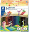 Kleurpotloden Staedtler Noris Colour Wopex Set (5 Stuks)