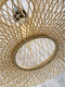 GOOD&MOJO Vloerlamp Cango - Bamboe Zwart/Naturel - 80x60x176cm - Scandinavisch,Bohemian - Staande lampen voor Woonkamer - Slaapkamer