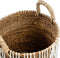 Safaary - Bazar Bizar Macrame Opbergmand Naturel Wit Large