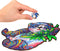 UNIDRAGON Houten Puzzel Voor Volwassenen Dier - Serieuze Panda - 110 stukjes - Small 18x24 cm