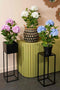 Mica Decorations Kunstbloem Hydrangea - 40x40x65 cm - Polyester - Wit