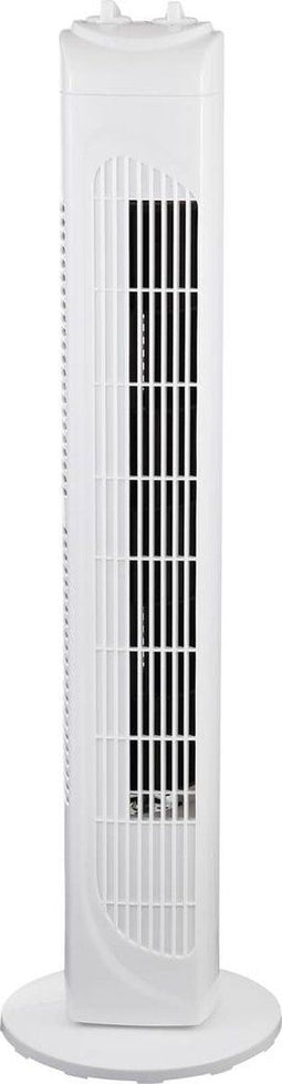 Sygonix Torenventilator 40 W (Ø x h) 22 cm x 790 mm Wit