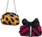 Orn.plc tasje met strass l12cm