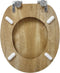 Tiger Hetta - WC bril - Soft Close - MDF - Bruin