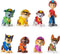 PAW Patrol Jungle Pups - Cadeauset met 8 speelfiguren (8 stuks)