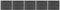 vidaXL - Schuttingpaneel - 175x146 - cm - HKC - zwart