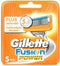 Gillette Fusion Power - Navulmesjes - 5 scheerbladen (5 stuks)