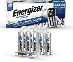 Energizer Ultimate Lithium - AAA Batterijen - 10 x langer meegaan dan alkaline - (10 stuks)