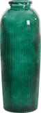 Light&living Vaas Ø30x70 cm CAMPOS glas donker groen