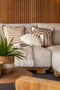 Dutch Decor MARINA - Sierkussen 45x45 cm - Natural - bruin - Inclusief binnenkussen
