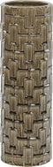 Light&living Vaas Ø14x43 cm TREVOR keramiek donker bruin
