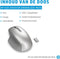 HP 930 Creator - Draadloze muis - Ergonomisch - Zilver