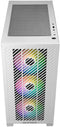 Cooler Master Elite 301 - Micro-ATX Behuizing - Gehard glas zijpaneel - Wit