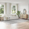 vidaXL - Shaggy - Vloerkleed - met - Latex - Onderlaag - Grijs - 240x340 - cm