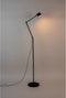 Housecraft Living Logan Vloerlamp/ Staande Leeslamp Zwart