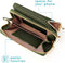 iMoshion Vegan Lederen Telefoontasje Crossbody - Groen