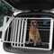 Eugad aluminium hondentransportbox - 92 x 65 x 66 cm - stevige autobox - zwart en grijs