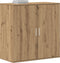 vidaXL - Sideboard - Artisan - Eiken - 79x38x80 - cm - Geengineerd - Hout