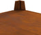 vidaXL - Vierkante - Vuurkorf - 80x80x43 - cm - Weerbestendig - Staal