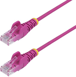 StarTech.com - Dunne CAT6 Ethernet Kabel - 100W PoE - Roze