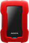 Adata HD330 - Externe Harde Schijf HDD - 2TB - Stootbestendig - Rood