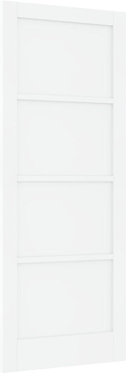 vidaXL - Interne - Deur - "ORKDAL" - Wit - 83x211x4 - cm - Massief - Vurenhout