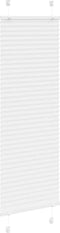 vidaXL - Plissé - rolgordijn - 50x150 - cm - stofbreedte - 49,4 - cm - polyester - wit