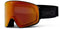 SINNER SNOWGHOST - Skibril - SINTRAST®/TRANS+®-lens - Matzwart