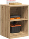 vidaXL - Garagekast - 60x51x85 - cm - massief - grenenhout - artisan - eikenkleurig
