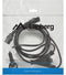 Power Cord Lanberg SCHUKO CEE 7/7 A 2X IEC320 C13 Black