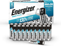 Energizer Max Plus AAA - Alkaline batterij - 1.5 Volt - Bestand tegen -18 tot 55 graden Celsius