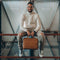 Leren Laptoptas Cognac Jackson