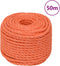 vidaXL - Werktouw - 3 - mm - 250 - m - polypropeen - wit