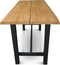 Tierra Outdoor Bartuintafel - Bartafel Rustiek - Teakhout - 210x80x105cm