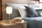 Globo EWALD - Tafellamp - Ø 14cm - Brons - Glas - LED - 15217T