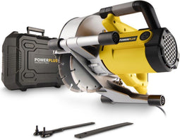 Powerplus POWX0650 - Muurfrees - 1800W - 2x Ø150mm - Softstart - Incl. gereedschapskoffer en 2 diamantzaagbladen (2 stuks)