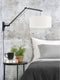 GOOD&MOJO Wandlamp Andes - Bamboe Zwart/Wit - 95x47x55cm - Binnen Scandinavisch,Bohemian