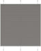 vidaXL - Plissé - rolgordijn - 115x100 - cm - stofbreedte - 114,4 - cm - antraciet