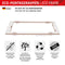 Displex Full Cover Real Glass Privacy Screenprotector - Samsung Galaxy S22/S23 - 10H Hardheid - Zwart