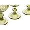 Set van bekers Home ESPRIT Groen Kristal 380 ml (6 Stuks)