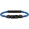 Police Heren-Armband Leder One Size Blauww 32017141