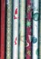 Benza - Geschenkpapier - 5 rollen 200cm x 70cm - 5 designs