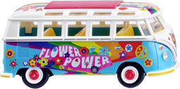 Wiking 079744 H0 Auto Volkswagen T1 Sambabus Flower Power. Power