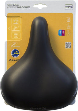 Selle royal zadel jewel 8132 unisex (gazelle) zwart